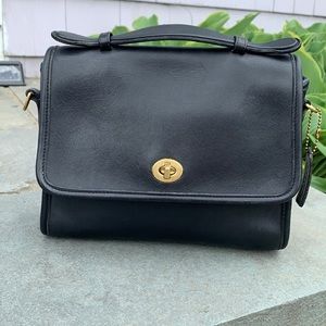 Vintage Coach Court Bag